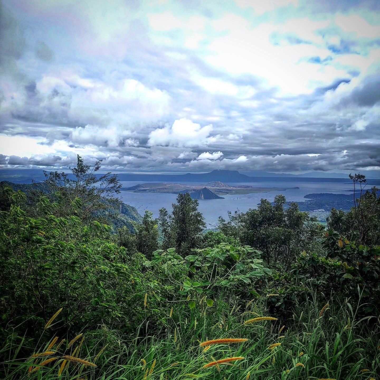 Taal Volcano view